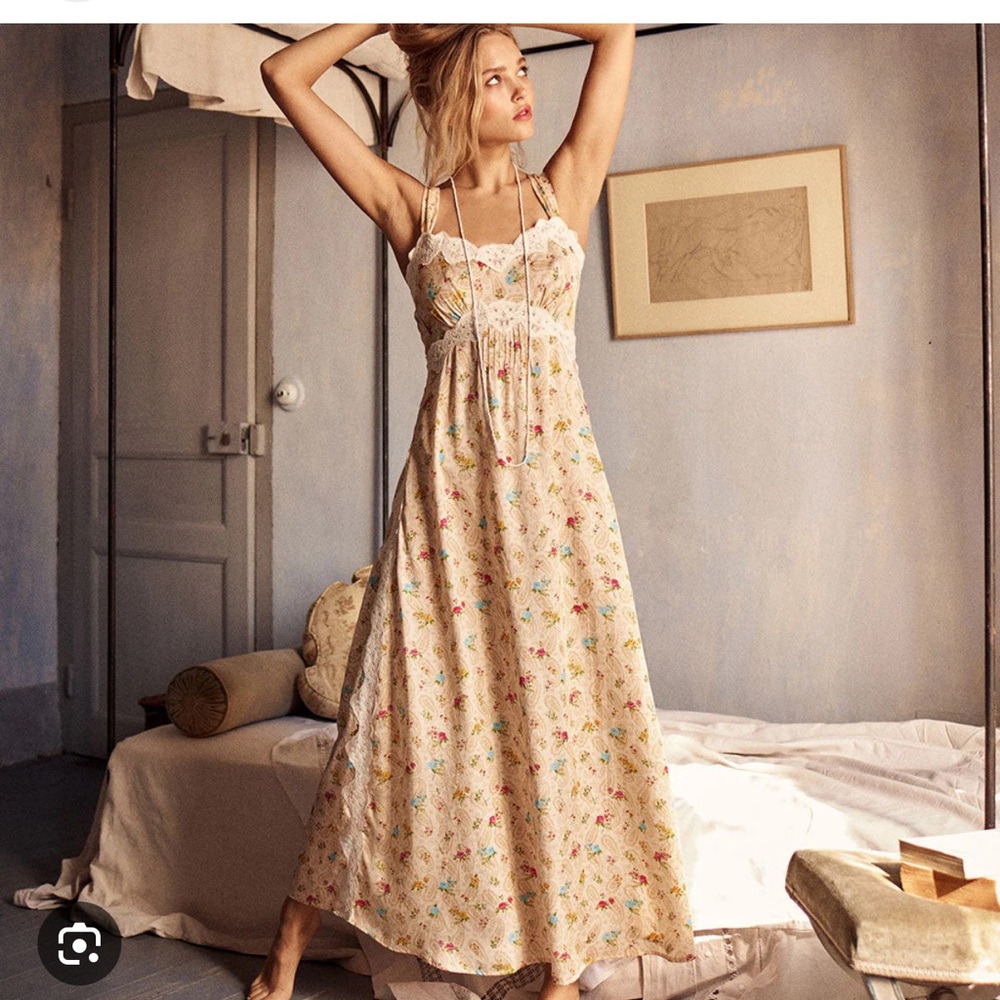 Spell Fleur Slip Dress
